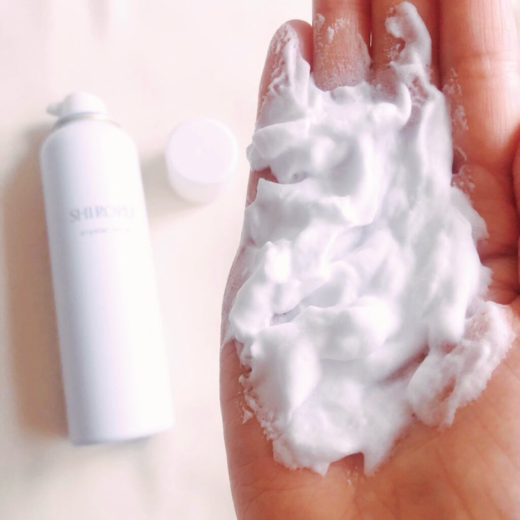 クリスタルホイｐっぷ　泡を押し広げた所