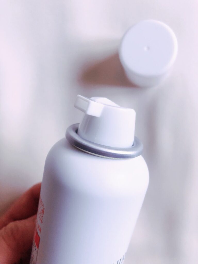 クリスタルホイップ　泡の出口アップ