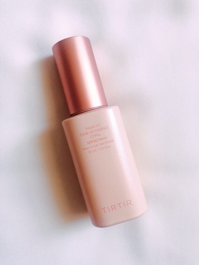 ティルティル マスクフィット トーンアップエッセンス コーラル パッケージ