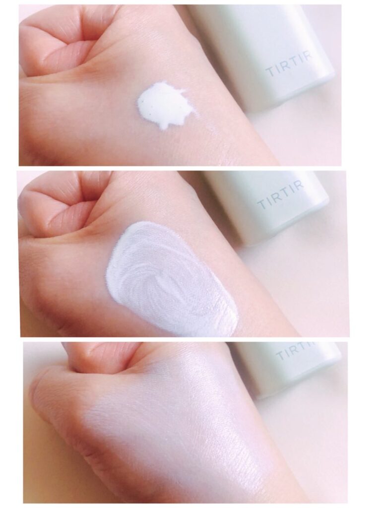 ティルティル マスクフィット トーンアップエッセンス ミント テクスチャー